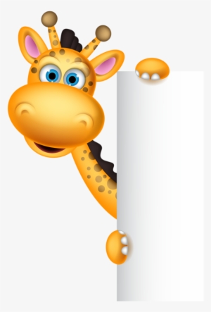 Giraffe - Giraffe Frame Clipart