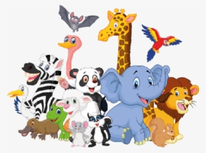 Jungle Animals Free To Copy Png Jungle Png Group Baby - Animals Cartoon Transparent Background