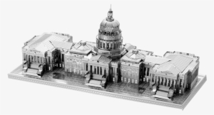 Picture Of Iconx Us Capitol - Fascinations Iconx 3d Metal Model Kit - Us Capitol