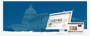Architect Of The Capitol's Website On Screen Framed - United States Capitol