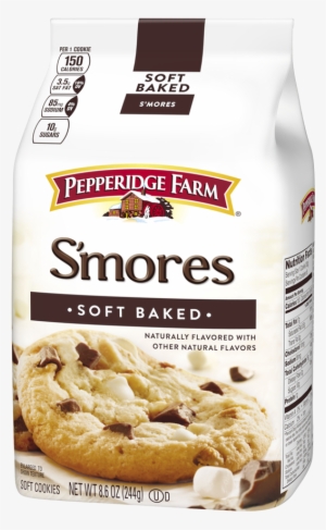 Soft Baked Smores Cookies Flavored With Other Natural - Pepperidge Farm Soft Baked Cookies