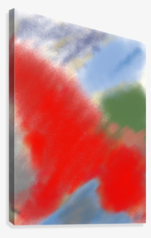 Abstract-red Flame Canvas Print - Painting