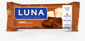 s'mores flavor packaging - luna nutz over chocolate