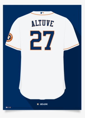 Houston Astros Jersey Print