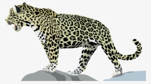 Jaguar Wildcat Felidae Animal - Cartoon Jaguar
