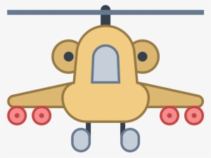 This Icon Represents A Military Helicopter - Helicopter