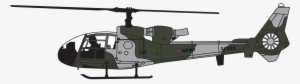 Westland Sa - Military Helicopters Side View