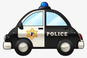 Clip Arts Related To - Police Car Cartoon Png