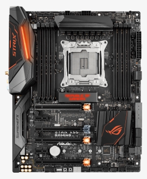Advanced Fan And Water-pump Controls For Ultimate Cooling - Asus Rog Strix X99 Gaming Atx Motherboard - Lga2011-v3
