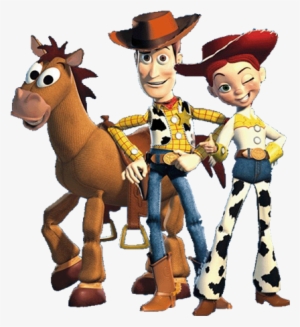 Woody From Toy Story Png Graphic Black And White Library - Toy Story Cowboy And Cowgirl