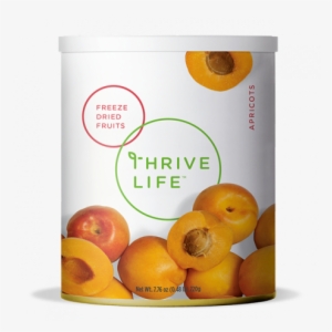 Apricot - Freeze Dried - Thrive Life Foods Can
