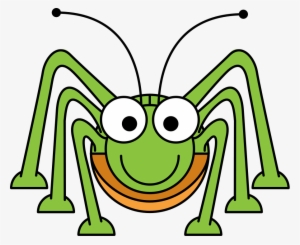 Praying Mantis Clipart Grasshopper - Cartoon Grasshopper Png