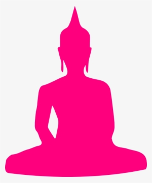 Clip Transparent Download Buddha Clip Art At Clker - Silhouette Of Buddha