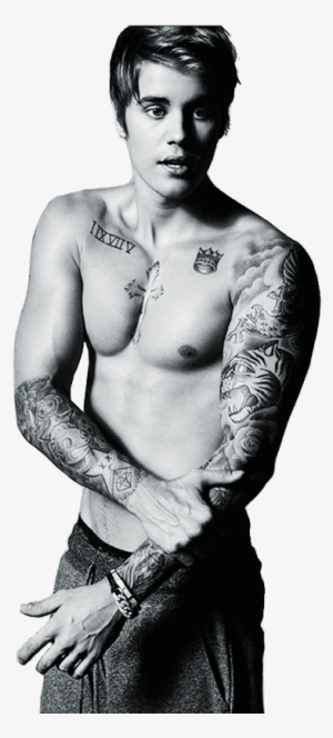Justin Bieber Png Shirtless - Justin Bieber Png Black And White