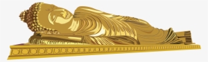 This Free Icons Png Design Of Golden Reclining Buddha