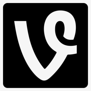 Vine Logo - - Social Media Icons Red Png