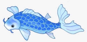 Very Blue Koi Fish - Koi