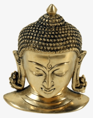 Buddha Head Brass Buddha Idol - Buddhism