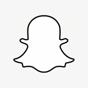 Vine Logo Png White - Snapchat Logo Schwarz