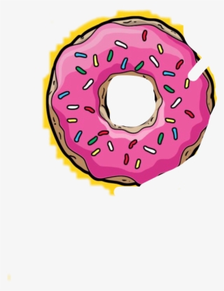 Report Abuse - Homer Simpson Donut