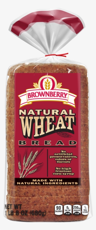 Brownberry Natural Wheat Bread Package Image - Brownberry Natural Wheat Bread - 24 Oz Loaf