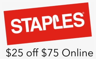 staples $25 off $75 coupon online or phone - staples coupons