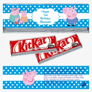 George Pig Kitkat Wrappers