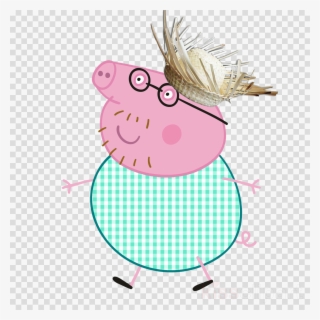 Imagem Papai Pig Clipart Daddy Pig George Pig Mummy - Silk Without Background
