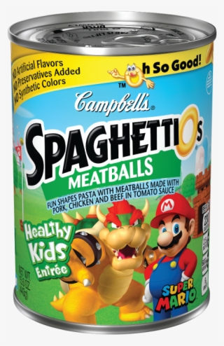 Spaghettios® Super Mario Bros - Super Mario Spaghettios