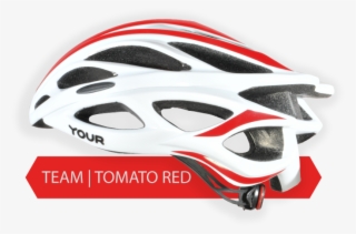 Your Helmets Team White 00 Left Tomato Red - Black Credit Card