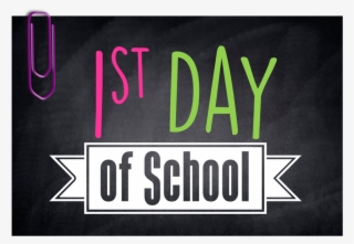 First Day Of School - School