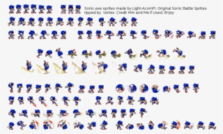 This Sonic Exe Sprite - Sonic Exe Spirits Of Hell Sprites