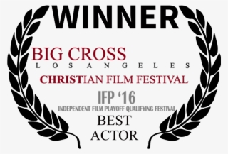 Bigcross Winner Best Actor Black Laurel - Film Festival Logo Png