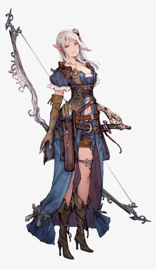 Losaria - Female Fantasy Character Design
