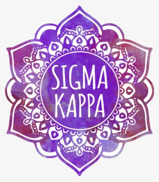 Sigma Kappa Mandala Air Freshener 2/package - Sigma Sigma Sigma