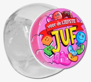Candy Jar Juf - Paperdreams Candy Jars - Noodrantsoen Fun Gifts