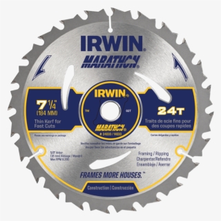 Marathon Saw Blades - Irwin Industrial Tool Co 1873887 Marathon Circular