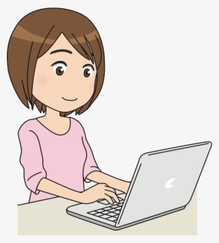 Female Computer User - User Computer