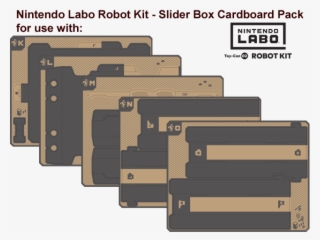 Nintendo Labo Robot Kit - Nintendo Labo Cardboard Parts