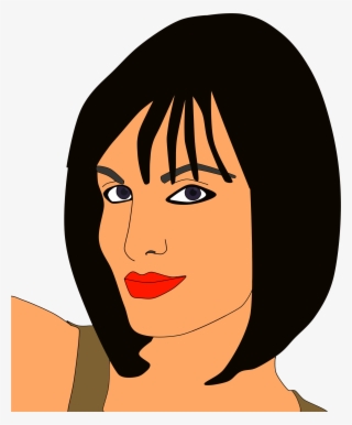 This Free Icons Png Design Of Wryly Smiling Woman