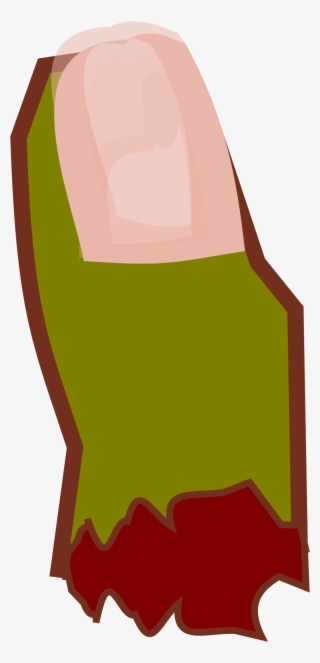 Zombie Finger Png