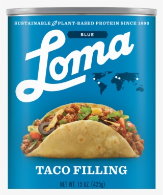 Loma Blue Taco Filling - Loma Linda Fishless Tuna