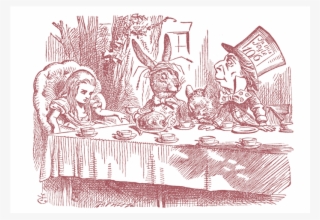 Skip To The End Of The Images Gallery - Alice In Wonderland Tea Party Lewis Carroll