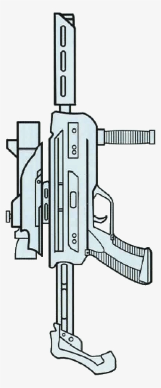 Sorosuub Ok-98 Blaster Carbine - Technical Drawing