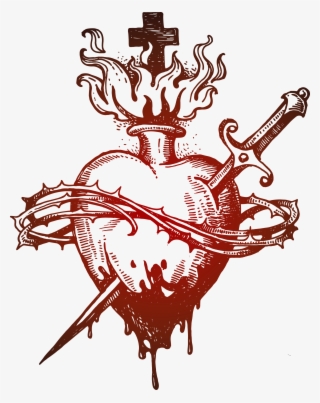 Euclidean Vector Pierced The - Heart With Thorns Hd