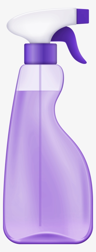 Purple Spray Cleaner Png Clip Art - Clip Art