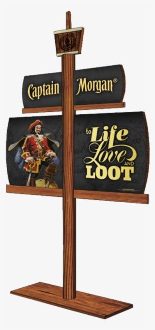 Captain Morgan Sail Pole Topper - Captain Morgan