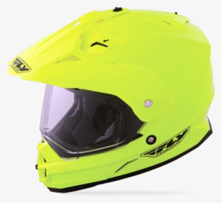 Fly Racing Helmet Trekker / Street & Mx Helmet -yellow - Шлем Из Питбайка