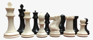 Conqueror Weighted Chess Pieces For <span Class=money>£15 - Plastic Chess Pieces