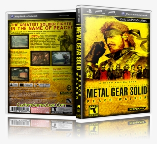Metal Gear Solid Peace Walker - Kojima Metal Gear Solid 3 - Playstation 2